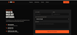 design and develop a responsive landing page using tailwind css