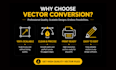 do vector tracing and convert to vector quickly