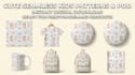 create cute seamless patterns for kids products and pod