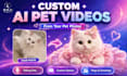 create custom ai pet videos from photos