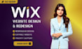 redesign and develop a professional wix website or landing page