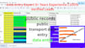 do product listing shopify data entry  PDF to excel