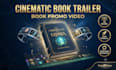 create cinematic book trailer and book promo video