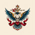 do traditional old school tattoo design