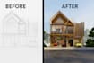 convert PDF, sketch and image into an accurate autocad dwg