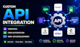 custom API integration, webhook, CRM automation and rest API development