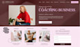 do squarespace coaching website design redesign consultant and therapy websites