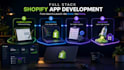 create shopify public app and custom private application