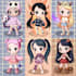 draw anime chibi character art for design character