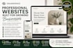 squarespace business website design, squarespace redesign, website development