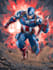 draw a superhero comic