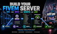 build your complete fivem qbox rp server with vps setup and custom nui