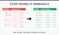 write a python script to automate your excel and data tasks
