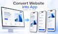 convert website to app for android and ios using webview
