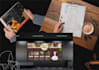 design a professional restaurant, cafe and cocktail menu