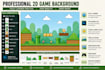 draw amazing 2d game backgrounds for your game