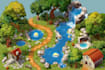 illustrate 2d environment concept art and backgrounds