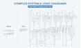 manually redraw computer science diagrams and flowcharts line art