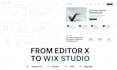 convert, migrate wix website, editor x to responsive wix studio, landing page