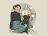 create a high quality custom pet vector portrait