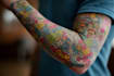 make comic cartoon anime tattoo design