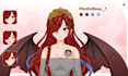 vtuber live2d vtuber rigging female vtuber anime avatar character creator model