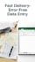 do fast and accurate data entry, excel and web research