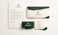 design professional business card and stationery set