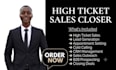 be your sales representative b2b sales expert sales closer virtual assistant