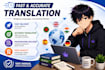 professionally translate documents in 24h