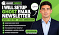 setup ghost email newsletter ghost paid subscription tier ghost membership