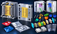 create plastic injection mold, mold assembly dfm, and 3d cad model report