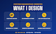 design and redesign a professional squarespace website