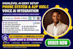 gohighlevel phone system a2p10dlc registration voice ai gent textgrid qr code