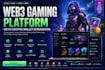 create a web3 gaming platform with crypto wallet integration