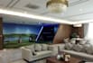 revitalize 3d golf simulator,2d interior layout,mini golf design,golf sim render