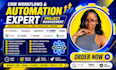 setup monday CRM monday integration zapier make monday com automations hubspot