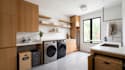 design model and render your unique laundry room