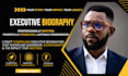 write an executive biography that showcases your leadership