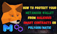 build secure smart contracts, web3 applications metamask wallet integration