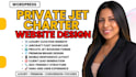private jet charter website aviation website charter website wordpress website