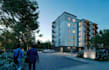 restructure building facade,modern elevation design,3d landscape outdoor kitchen