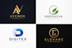 design modern logo and backgrounds
