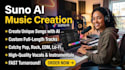 generate high quality suno ai music using a custom written prompt
