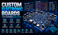 design custom electronic boards with professional pcb layout