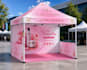 design  custom canopy tent table cover, feather flags, table covers
