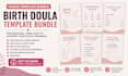 design doula template birth plan natural birth childbirth education forms