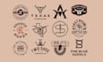 do vintage cattle brand western ranch cowboy texas logo