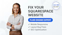 fix your squarespace fluid engine layout, mobile responsive bugs, and SEO issues