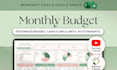 design editable excel, google sheets, budget spreadsheet and invoice templates